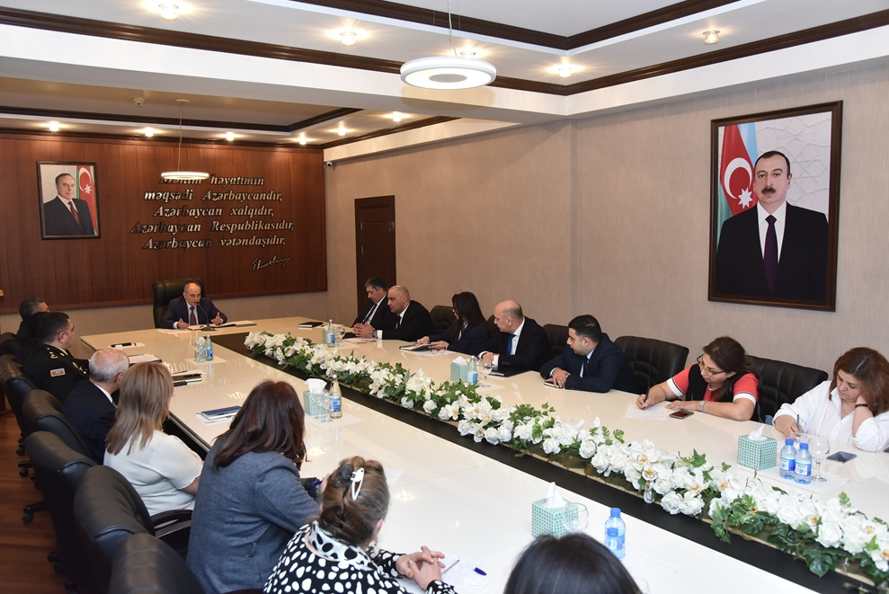 Tahir Budaqov müşavirə keçirdi - FOTOLAR